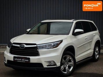 Toyota Highlander, 2015 р., Газ пропан-бутан / Бензин, 147 тис. км, Позашляховик / Кросовер, Білий, Миколаїв AT-10423844 фото