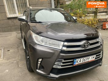 Toyota Highlander, 2019, Бензин, 3.46 л., 63 тис. км, Позашляховик / Кросовер, Сірий, Київ Cars-Pr-264409 фото