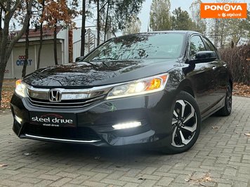 Honda Accord, 2016, Бензин, 2.35 л., 132 тис. км, Седан, Чорний, Миколаїв 278578 фото