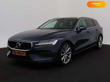 Volvo V60, 2019, Бензин, 2 л., 189 тис. км, Універсал, Синій, Луцьк Cars-EU-US-KR-108449 фото