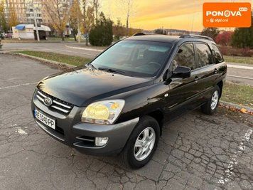 Kia Sportage, 2006 г., Бензин, 187 тыс. км, Внедорожник / Кроссовер, Чорный, Кривой Рог AT-10404305 фото