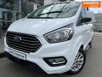 Ford Tourneo Custom, 2019, Дизель, 2 л., 160 тис. км, Мінівен, Білий, Київ 227009 фото