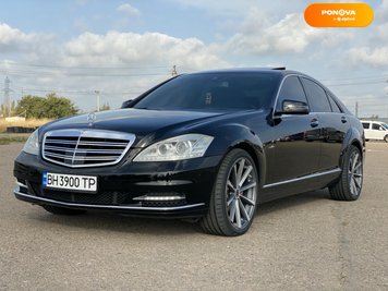 Mercedes-Benz S-Class, 2011, Дизель, 3 л., 227 тис. км, Седан, Чорний, Одеса Cars-Pr-249713 фото