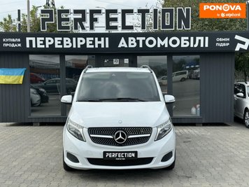 Mercedes-Benz V-Class, 2016, Дизель, 2.2 л., 125 тис. км, Мінівен, Білий, Чернівці 206511 фото