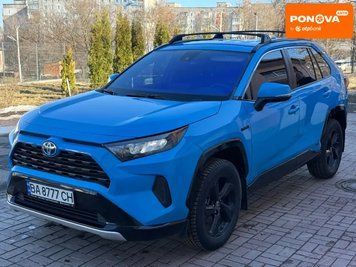 Toyota RAV4, 2021 г., Гибрид (HEV), 126 тыс. км, Внедорожник / Кроссовер, Синий, Кропивницкий (Кировоград) AT-10412156 фото