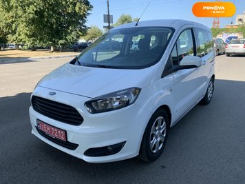 Ford Tourneo Courier, 2017, Дизель, 1.5 л., 190 тис. км, Мікровен, Білий, Луцьк Cars-Pr-138272 фото