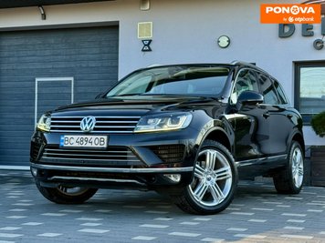 Volkswagen Touareg, 2014, Дизель, 2.97 л., 230 тис. км, Позашляховик / Кросовер, Чорний, Дрогобич 278168 фото