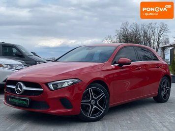 Mercedes-Benz A-Class, 2018 р., Бензин, 45 тис. км, Хетчбек, Червоний, Київ AT-10415717 фото