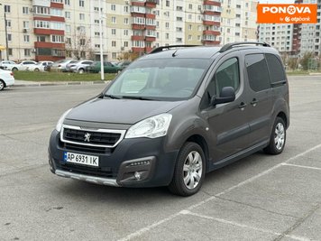 Peugeot Partner, 2017, Дизель, 186 тис. км, Мінівен, Коричневий, Запоріжжя Cars-Pr-267101 фото