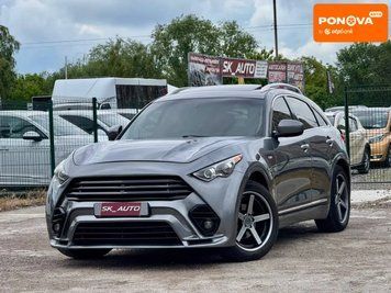 Infiniti QX70, 2016 г., Газ метан / Бензин, 113 тыс. км, Внедорожник / Кроссовер, Серый, Киев AT-10418571 фото