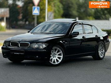 BMW 7 Series, 2004, Бензин, 6 л., 289 тис. км, Седан, Чорний, Дніпро (Дніпропетровськ) 278110 фото