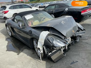 Porsche Boxster, 2013, Бензин, 3.44 л., 59 тис. км, Родстер, Сірий, Київ Cars-Pr-213401 фото