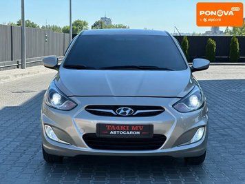 Hyundai Accent, 2012 р., Газ пропан-бутан / Бензин, 160 тис. км, Седан, Бежевий, Дніпро (Дніпропетровськ) AT-10417226 фото