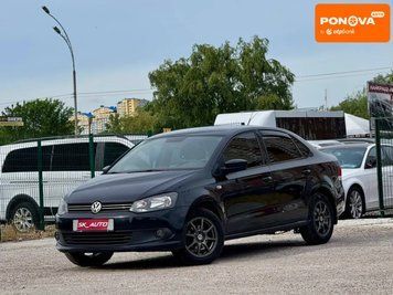 Volkswagen Polo, 2011 р., Газ метан / Бензин, 209 тис. км, Седан, Чорний, Київ AT-10418295 фото