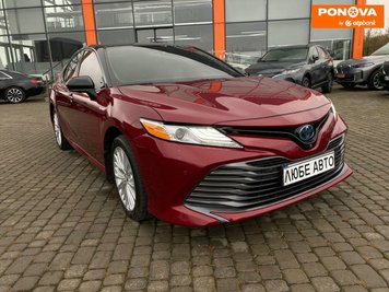 Toyota Camry, 2019, Гібрид (HEV), 2.49 л., 46 тис. км, Седан, Червоний, Львів 279393 фото