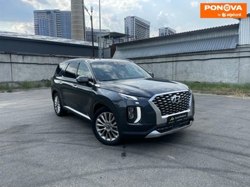 Hyundai Palisade, 2019, Бензин, 3.78 л., 184 тис. км, Позашляховик / Кросовер, Сірий, Київ 109884 фото