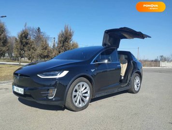 Tesla Model X, 2016, Електро, 106 тис. км, Позашляховик / Кросовер, Чорний, Полтава Cars-Pr-68627 фото