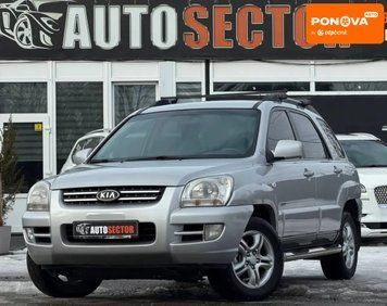 Kia Sportage, 2007 г., Бензин, 188 тыс. км, Внедорожник / Кроссовер, Серый, Харьков AT-10412683 фото