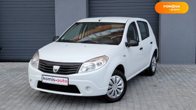 Dacia Sandero, 2011, Бензин, 1.2 л., 166 тис. км, Хетчбек, Білий, Вінниця 7785 фото