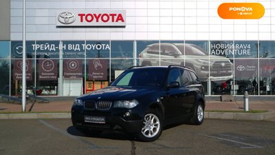BMW X3, 2008, Газ пропан-бутан / Бензин, 2 л., 273 тис. км, Позашляховик / Кросовер, Чорний, Київ 31907 фото