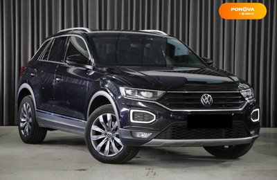 Volkswagen T-Roc, 2021, Бензин, 1.5 л., 67 тис. км, Позашляховик / Кросовер, Чорний, Київ 42442 фото