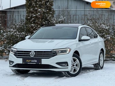 Volkswagen Jetta, 2018, Бензин, 1.4 л., 97 тис. км, Седан, Білий, Київ 15742 фото