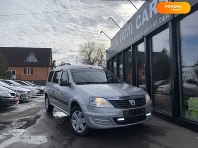 Dacia Logan, 2009, Бензин, 1.6 л., 163 тис. км, Седан, Сірий, Харків 12902 фото