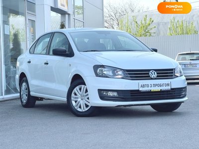 Volkswagen Polo, 2018, Бензин, 1.6 л., 96 тис. км, Седан, Білий, Київ 35415 фото