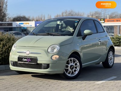 Fiat 500, 2012, Бензин, 1.4 л., 260 тис. км, Хетчбек, Зелений, Одеса 9201 фото