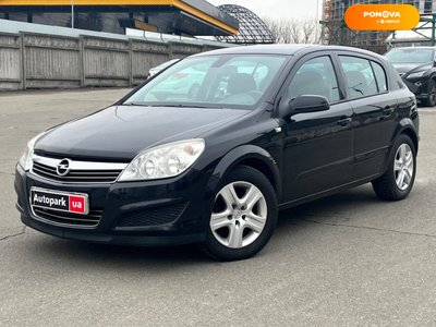 Opel Astra, 2008, Газ пропан-бутан / Бензин, 1.4 л., 214 тис. км, Хетчбек, Чорний, Київ 28824 фото