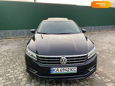 Volkswagen Passat, 2016, Бензин, 1.8 л., 75 тыс. км, Седан, Чорный, Чернигов Cars-Pr-69057 фото