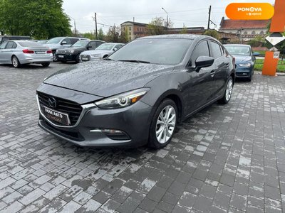 Mazda 3, 2017, Бензин, 2.49 л., 53 тис. км, Седан, Сірий, Львів 36579 фото