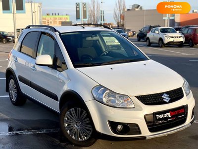 Suzuki SX4, 2012, Бензин, 1.6 л., 115 тис. км, Позашляховик / Кросовер, Білий, Київ 6830 фото