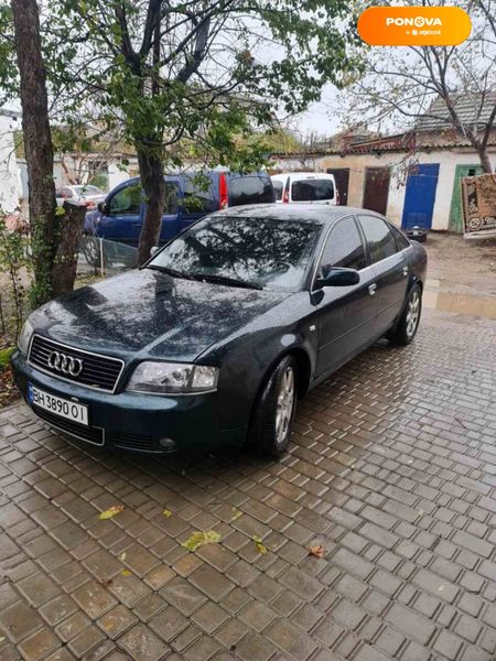 Audi A6, 2002, Дизель, 2.5 л., 300 тис. км, Седан, Зелений, Білгород-Дністровський Cars-Pr-69118 фото