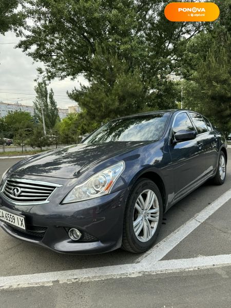 Infiniti G25, 2010, Бензин, 2.5 л., 160 тыс. км, Седан, Серый, Одесса Cars-Pr-64162 фото