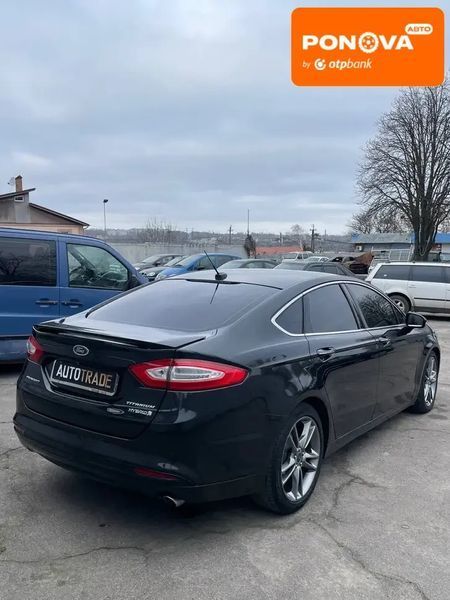 Ford Fusion, 2014 г., Гібрид (MHEV), 124 тыс. км, Седан, Чорный, Запорожье AT-10409129 фото