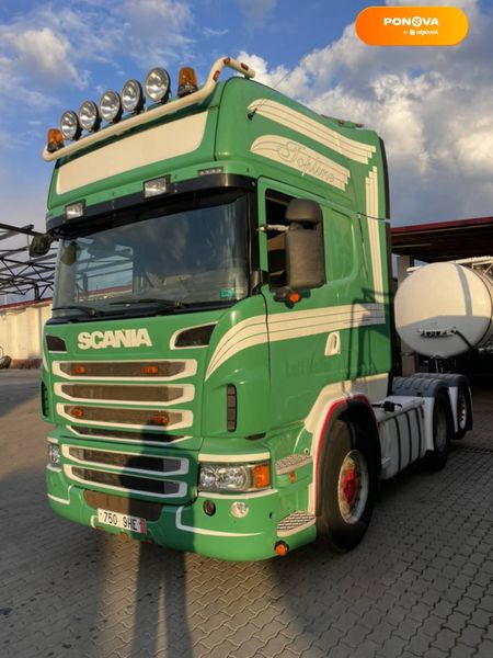 Scania R 480, 2011, Дизель, 12.7 л., 776 тыс. км, Тягач, Зеленый, Хуст 45249 фото