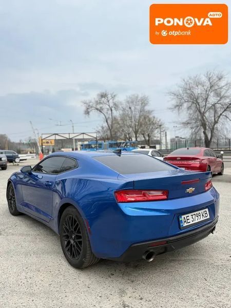 Chevrolet Camaro, 2016 р., Бензин, 111 тис. км, Купе, Синій, Дніпро (Дніпропетровськ) AT-10414410 фото