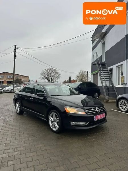 Volkswagen Passat, 2012 г., Дизель, 272 тыс. км, Седан, Чорный, Луцк AT-10405731 фото
