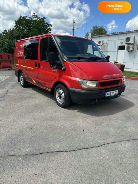 Ford Transit Connect, 2005, Дизель, 2 л., 319 тис. км, Мінівен, Червоний, Вінниця Cars-Pr-58553 фото