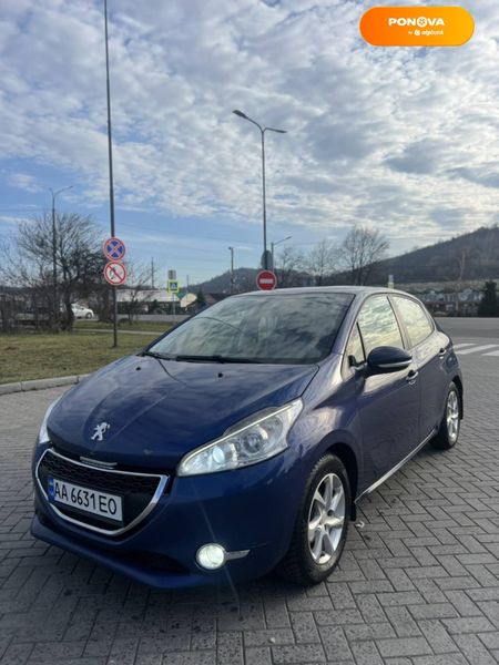 Peugeot 208, 2013, Газ пропан-бутан / Бензин, 1.2 л., 159 тис. км, Хетчбек, Синій, Ужгород Cars-Pr-61729 фото