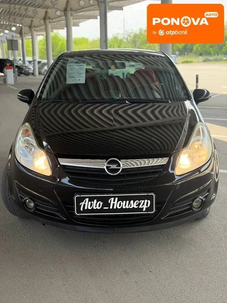 Opel Corsa, 2008 г., Бензин, 220 тыс. км, Хетчбек, Чорный, Запорожье AT-10417945 фото