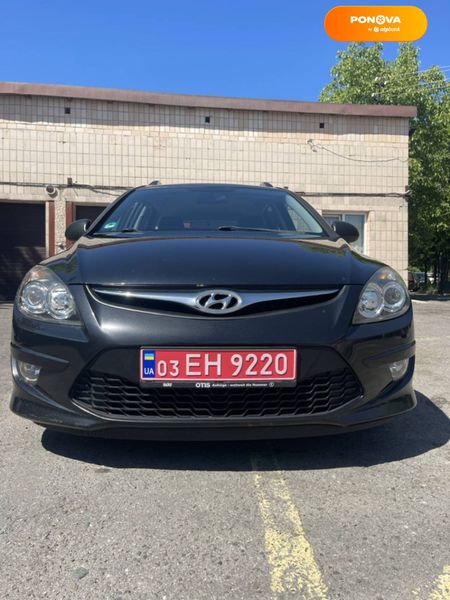 Hyundai i30, 2010, Дизель, 1.6 л., 229 тыс. км, Универсал, Чорный, Луцк Cars-Pr-63930 фото