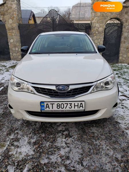 Subaru Impreza, 2008, Газ пропан-бутан / Бензин, 1.5 л., 210 тыс. км, Хетчбек, Белый, Ивано Франковск Cars-Pr-60272 фото