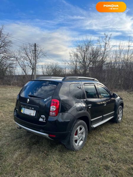 Renault Duster, 2012, Газ пропан-бутан / Бензин, 2 л., 163 тыс. км, Внедорожник / Кроссовер, Чорный, Кам'янець-Подільський Cars-Pr-63180 фото