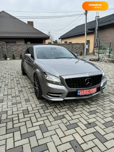 Mercedes-Benz CLS-Class, 2013, Дизель, 3 л., 247 тыс. км, Универсал, Серый, Ровно Cars-Pr-61843 фото