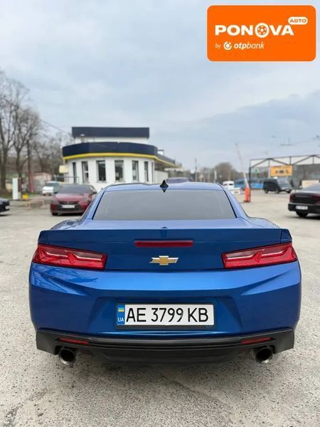 Chevrolet Camaro, 2016 р., Бензин, 111 тис. км, Купе, Синій, Дніпро (Дніпропетровськ) AT-10414410 фото