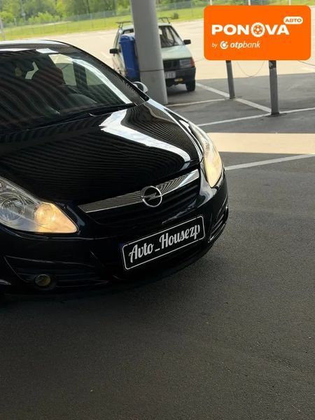Opel Corsa, 2008 г., Бензин, 220 тыс. км, Хетчбек, Чорный, Запорожье AT-10417945 фото