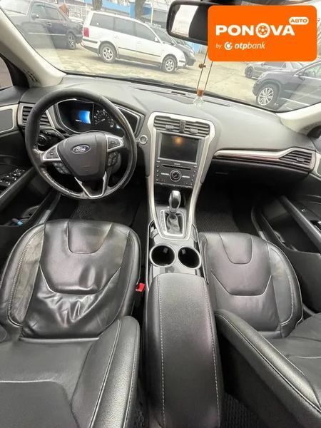 Ford Fusion, 2014 г., Гібрид (MHEV), 124 тыс. км, Седан, Чорный, Запорожье AT-10409129 фото