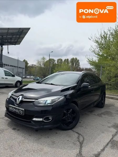 Renault Megane, 2014 г., Дизель, 231 тыс. км, Универсал, Чорный, Днепр (Днепропетровск) AT-10417276 фото